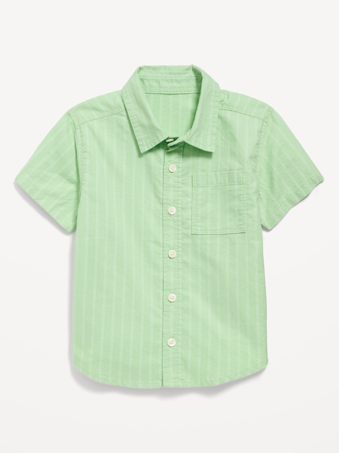 Short-Sleeve Oxford Shirt for Toddler Boys