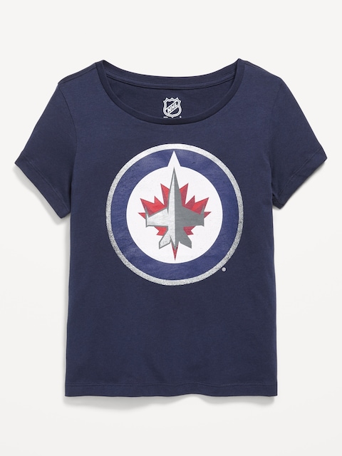 T-SHIRT À IMPRIMÉ DE LA LNH POUR FILLE