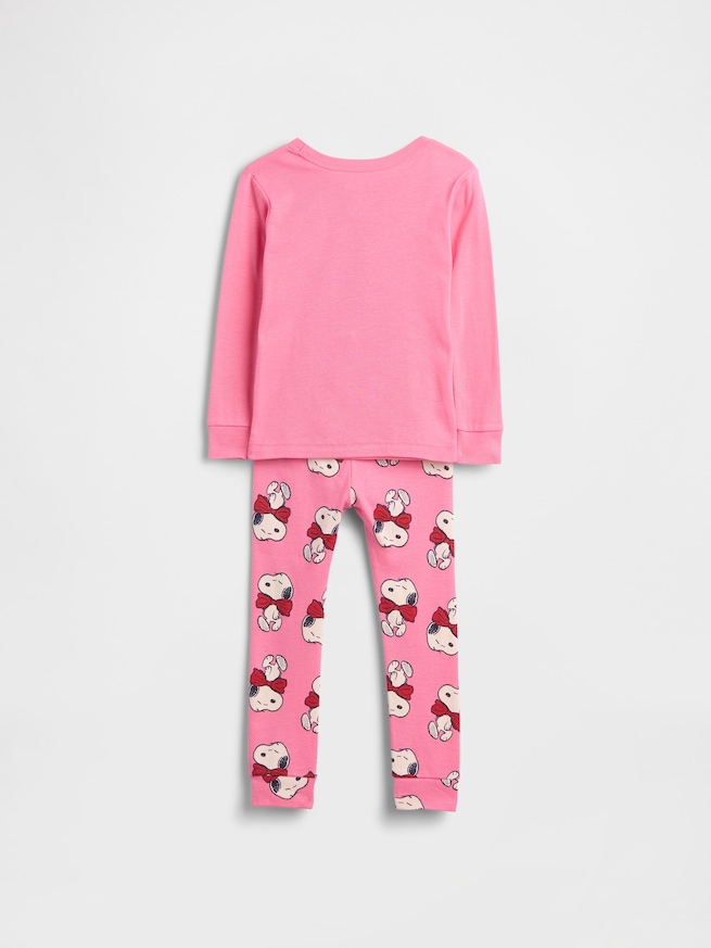 スヌーピー オーガニック ブラッシュドコットン パジャマセット (幼児・ベビー)-1