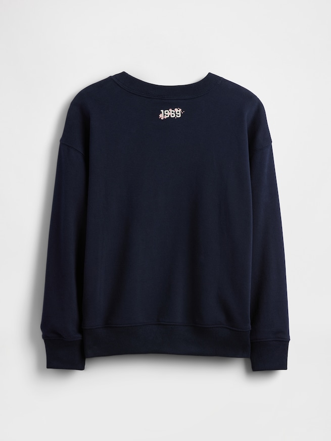 ヴィンテージソフト フレンチテリー リラックスフィット SAKURA GAPロゴスウェットシャツ (キッズ)-1