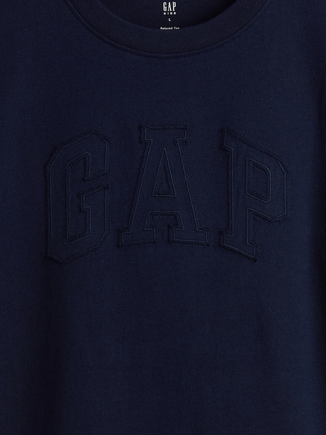 リラックスフィット GAPロゴTシャツ (キッズ)-2