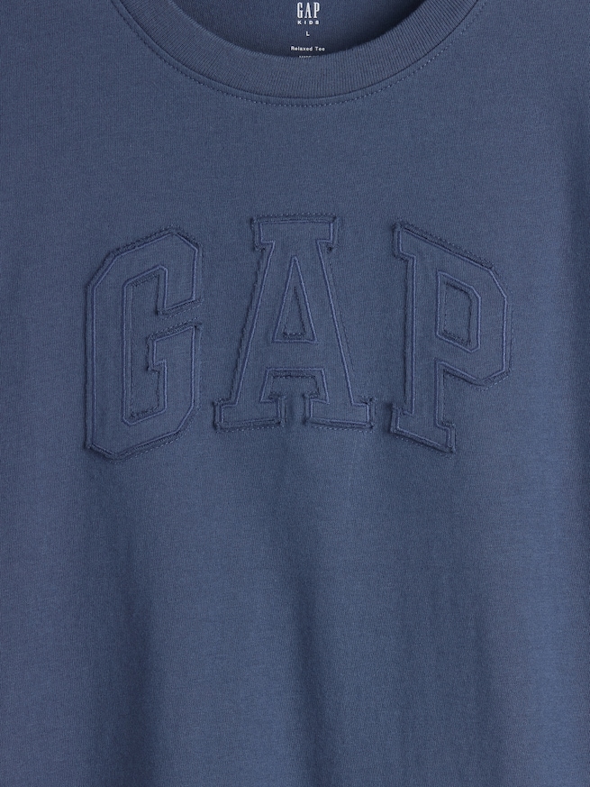リラックスフィット GAPロゴTシャツ (キッズ)-2