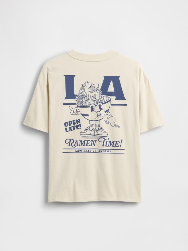 リラックスフィット グラフィックTシャツ (キッズ)-1