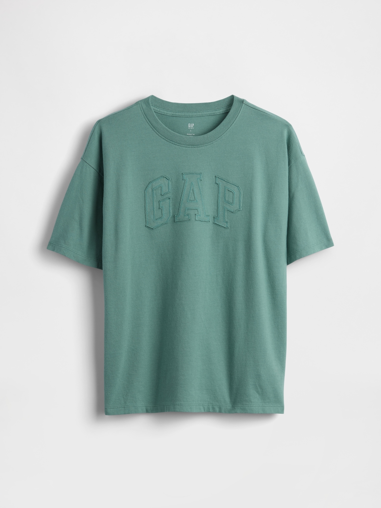 リラックスフィット GAPロゴTシャツ (キッズ)-0