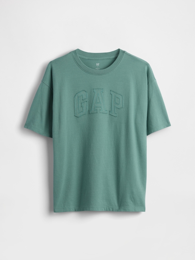 リラックスフィット GAPロゴTシャツ (キッズ)-0