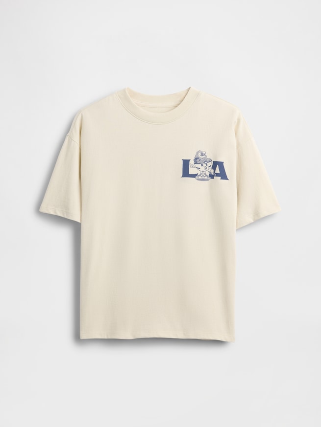 リラックスフィット グラフィックTシャツ (キッズ)-0