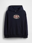 ヴィンテージソフト フレンチテリー GAP SPORTロゴパーカー (キッズ)-0