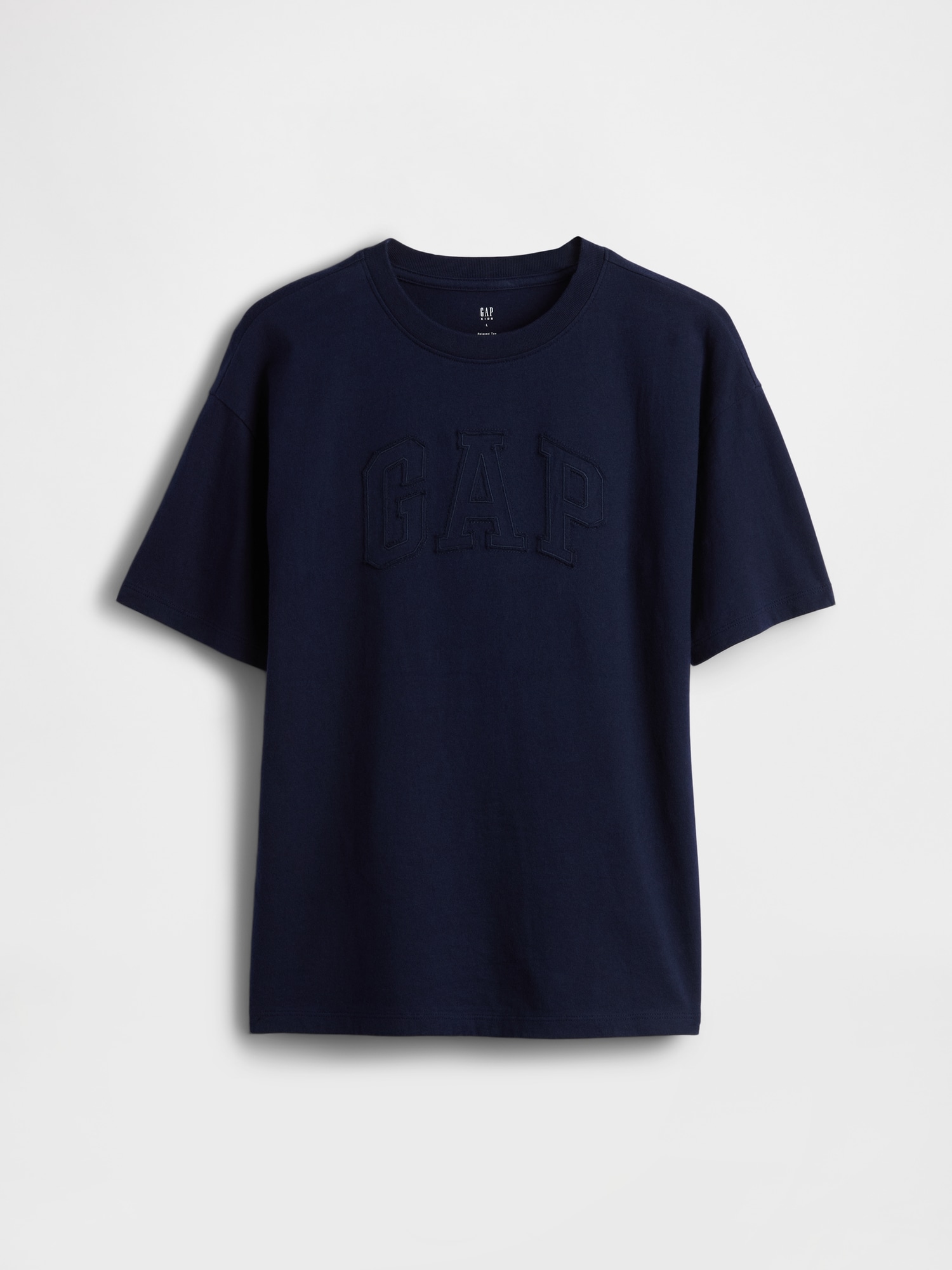 リラックスフィット GAPロゴTシャツ (キッズ)-0