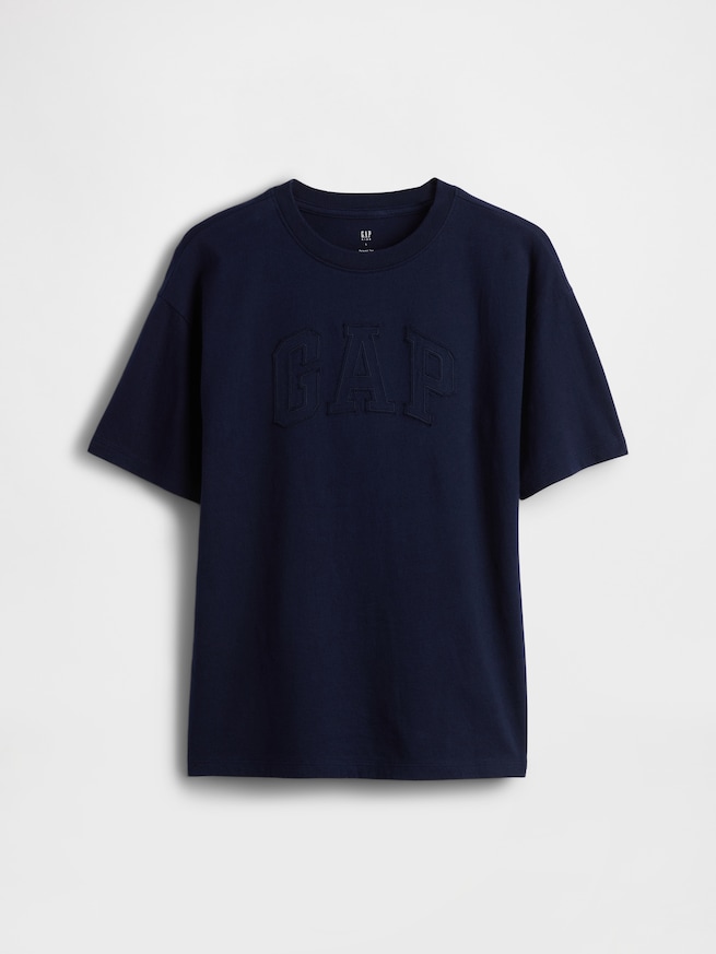 リラックスフィット GAPロゴTシャツ (キッズ)-0