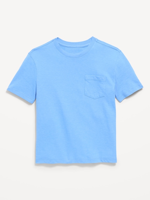 Softest Short-Sleeve Pocket T-Shirt for Boys