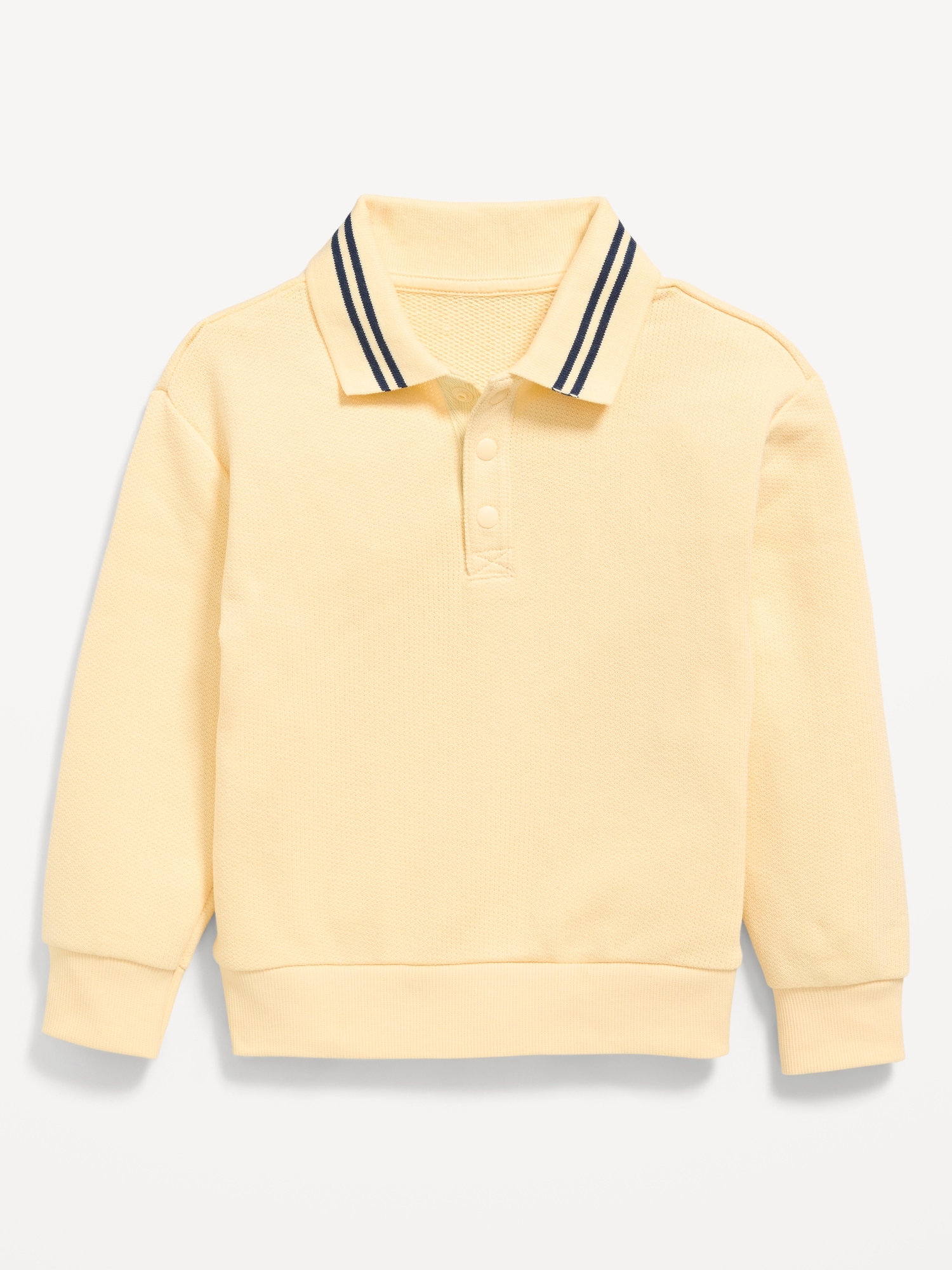 Oversized Collared Sweatshirt for Toddler Boys