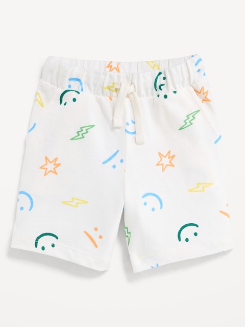 French-Terry Graphic Shorts for Toddler Boys