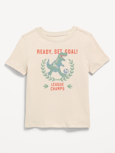 T-SHIRT À MANCHES COURTES À IMPRIMÉ UNISEXE POUR TOUT-PETIT