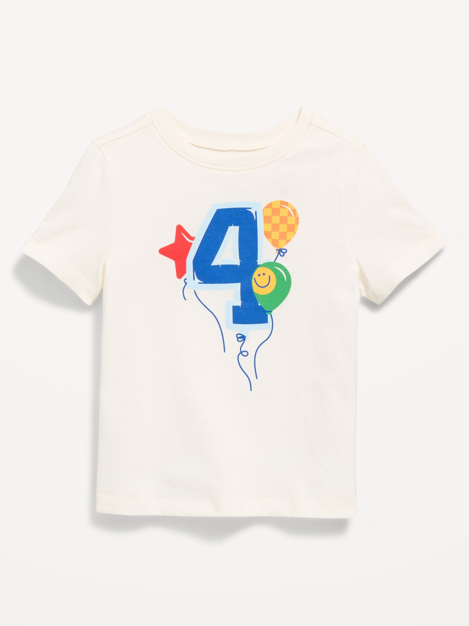 T-SHIRT À MANCHES COURTES À IMPRIMÉ UNISEXE POUR TOUT-PETIT