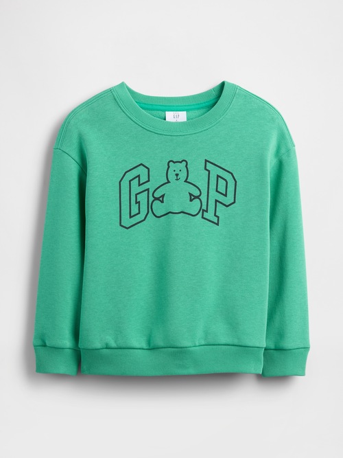 babyGap GAPロゴ リラックスフィット  クルーネック スウェットシャツ