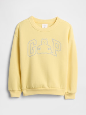 babyGap GAPロゴ リラックスフィット  クルーネック スウェットシャツ