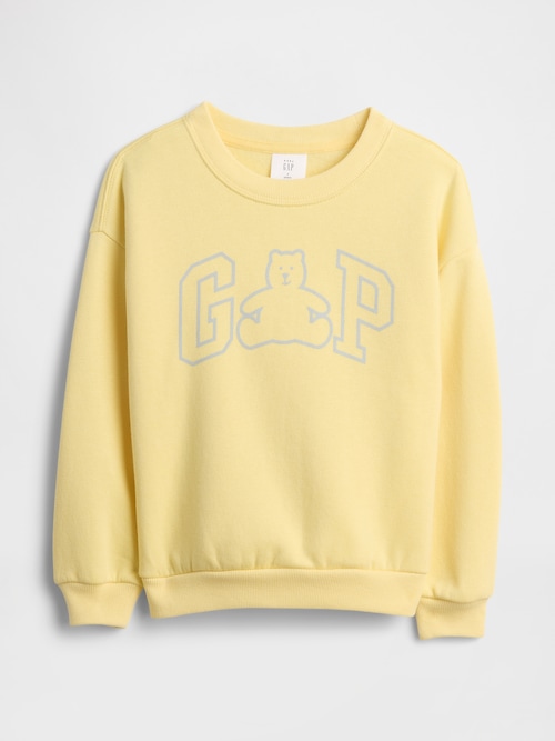 babyGap GAPロゴ リラックスフィット  クルーネック スウェットシャツ