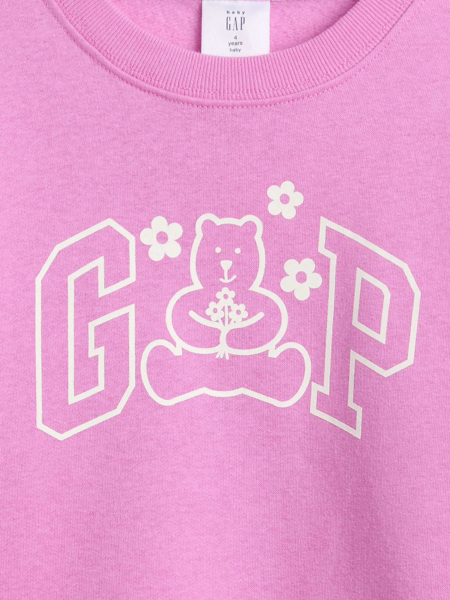 babyGap GAPロゴ リラックスフィット  クルーネック スウェットシャツ-2
