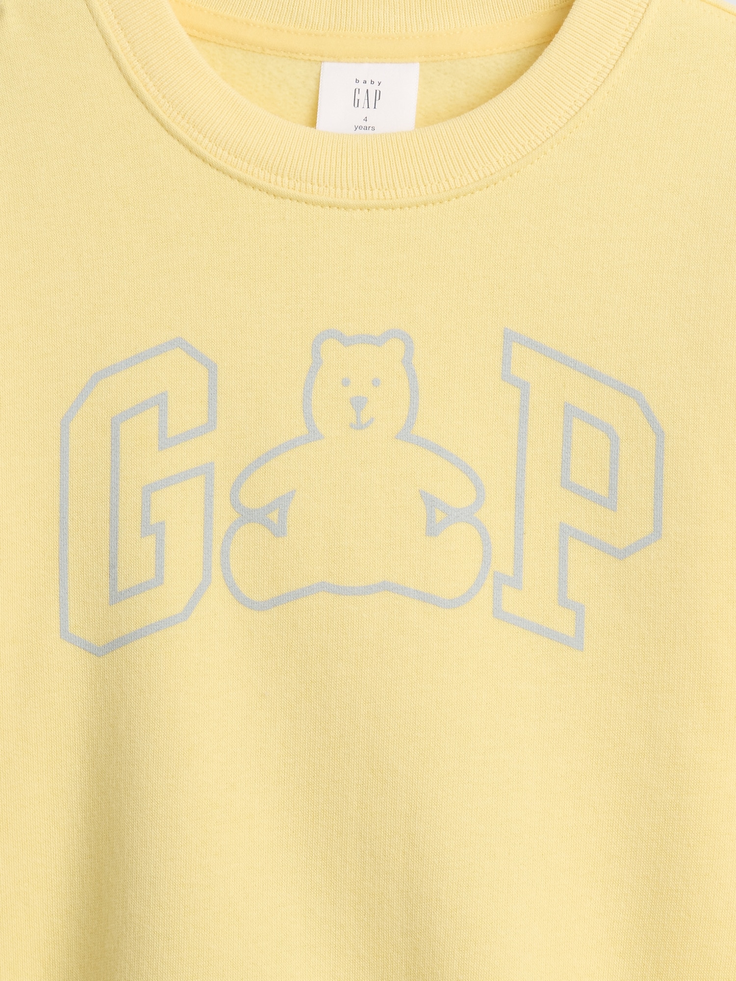 babyGap GAPロゴ リラックスフィット  クルーネック スウェットシャツ-2