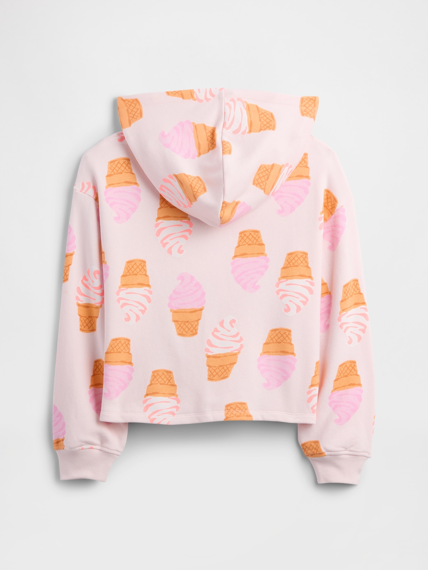 リラックスフィット フレンチテリー パーカー (キッズ)-1