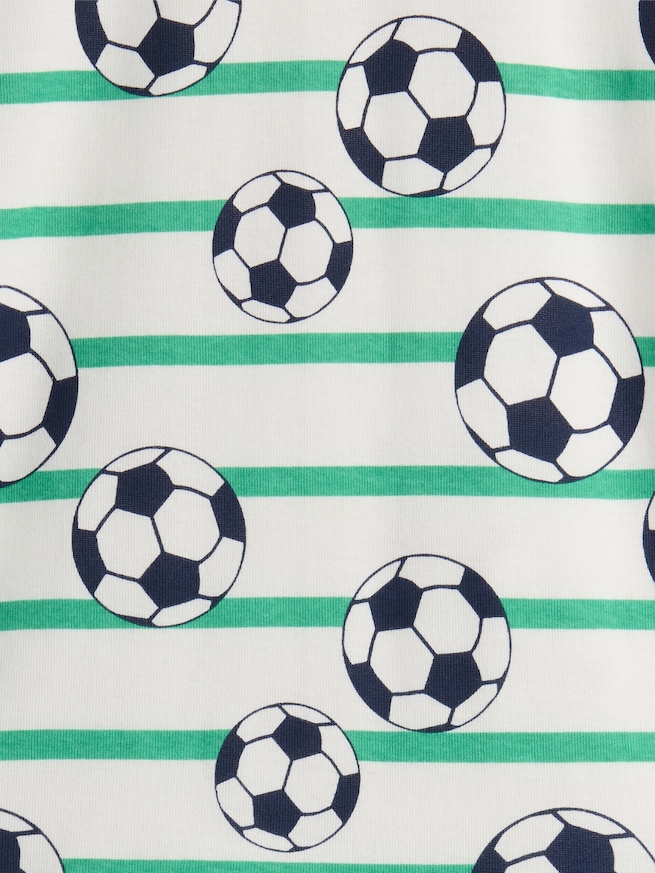 オーガニック ブラッシュドコットン パジャマセット (キッズ)-2