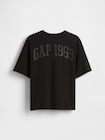 オーバーサイズ GAP1969ロゴ Tシャツ (キッズ)-1