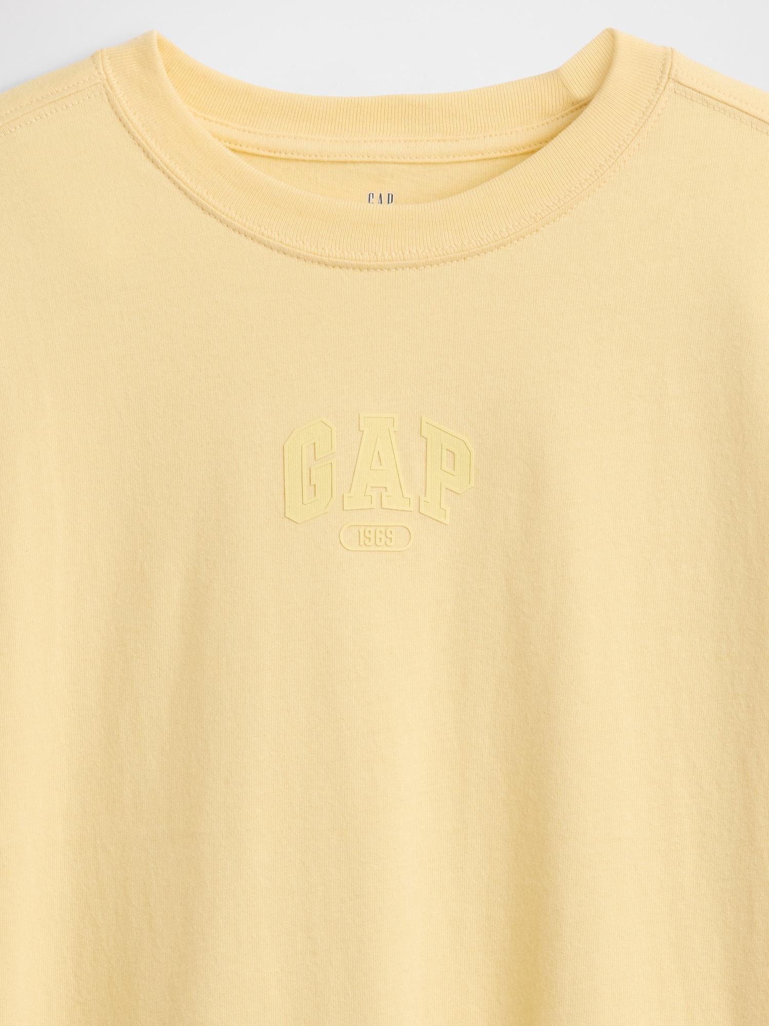 オーバーサイズ GAP1969ロゴ Tシャツ (キッズ)-2