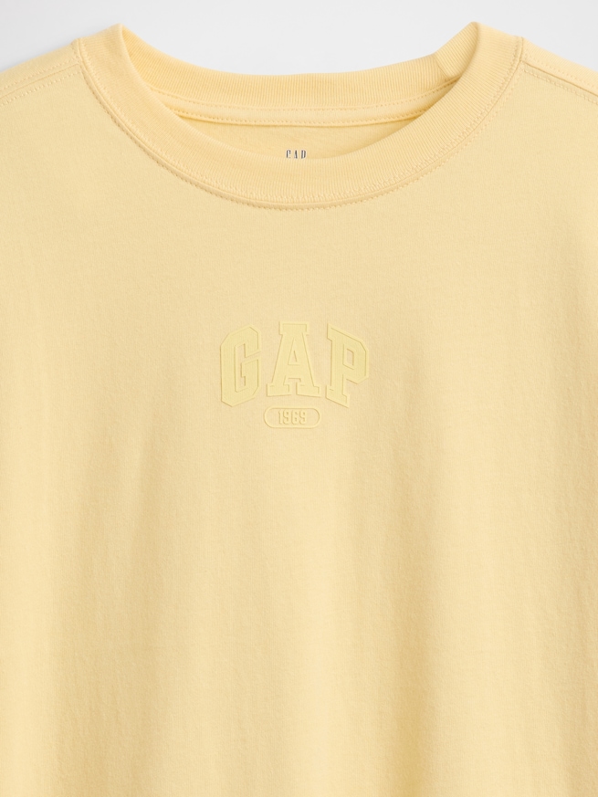 オーバーサイズ GAP1969ロゴ Tシャツ (キッズ)-2
