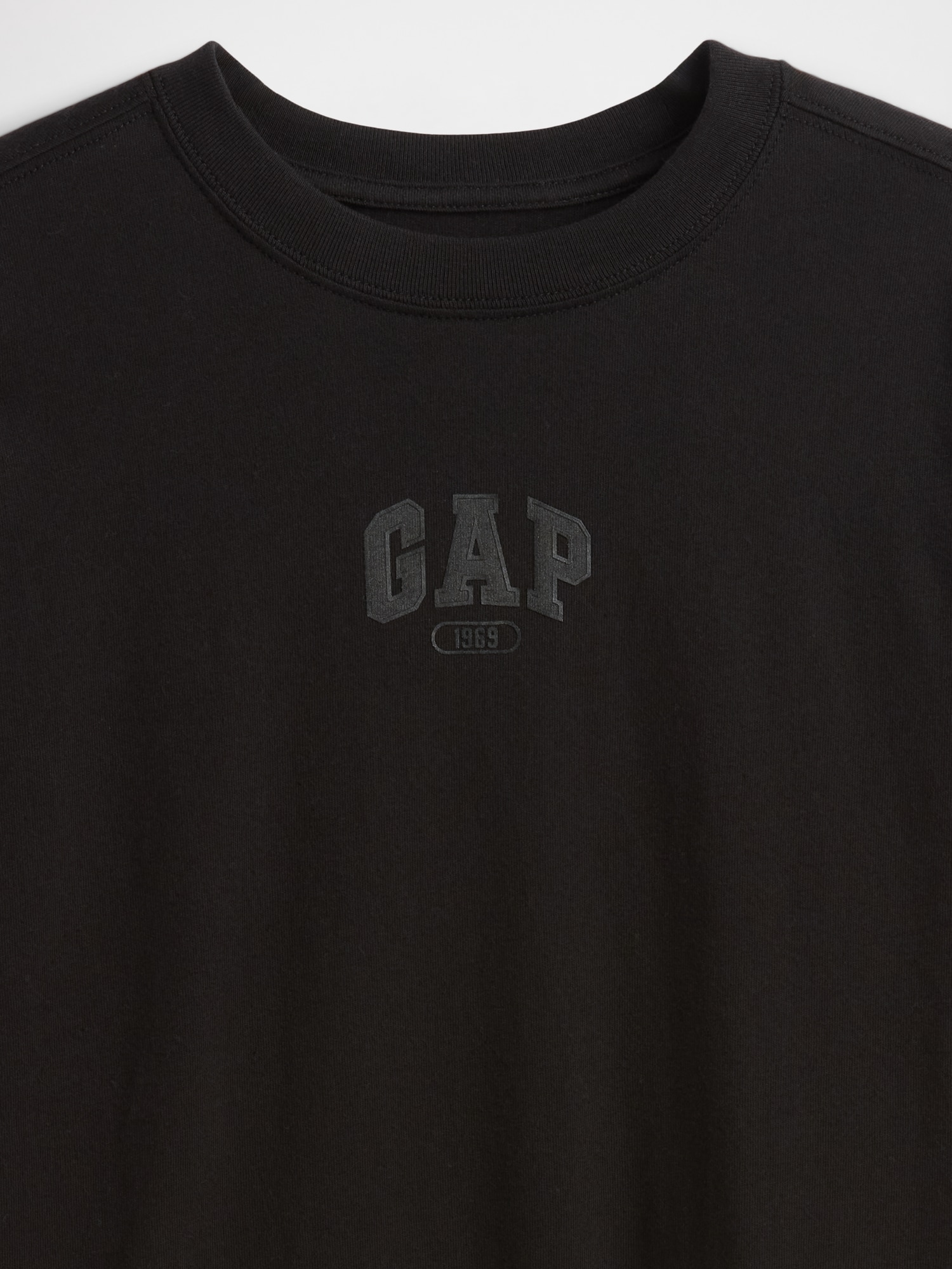 オーバーサイズ GAP1969ロゴ Tシャツ (キッズ)-2
