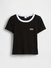 リブ GAPロゴ チビTシャツ-5