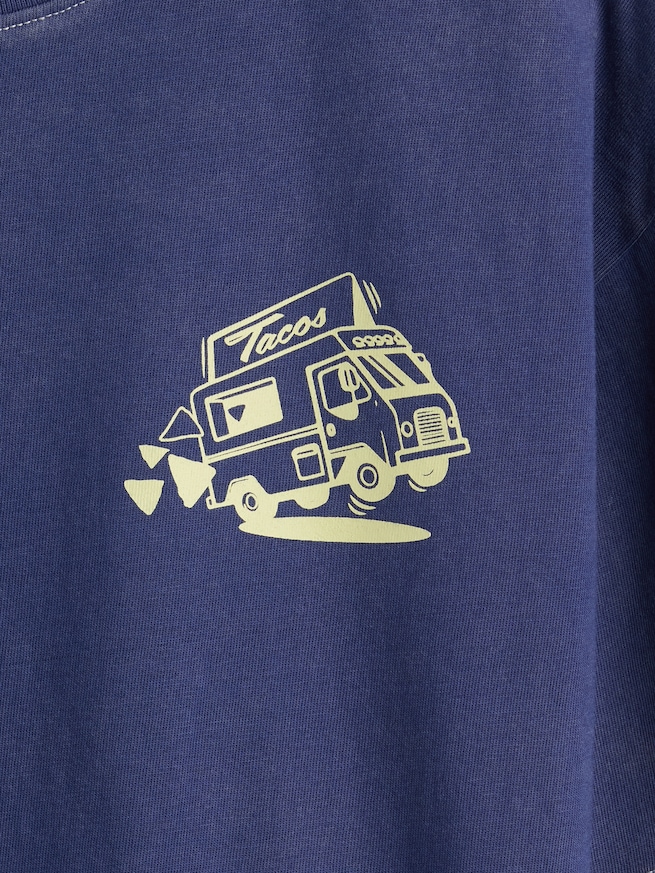 リラックスフィット グラフィックTシャツ (キッズ)-2