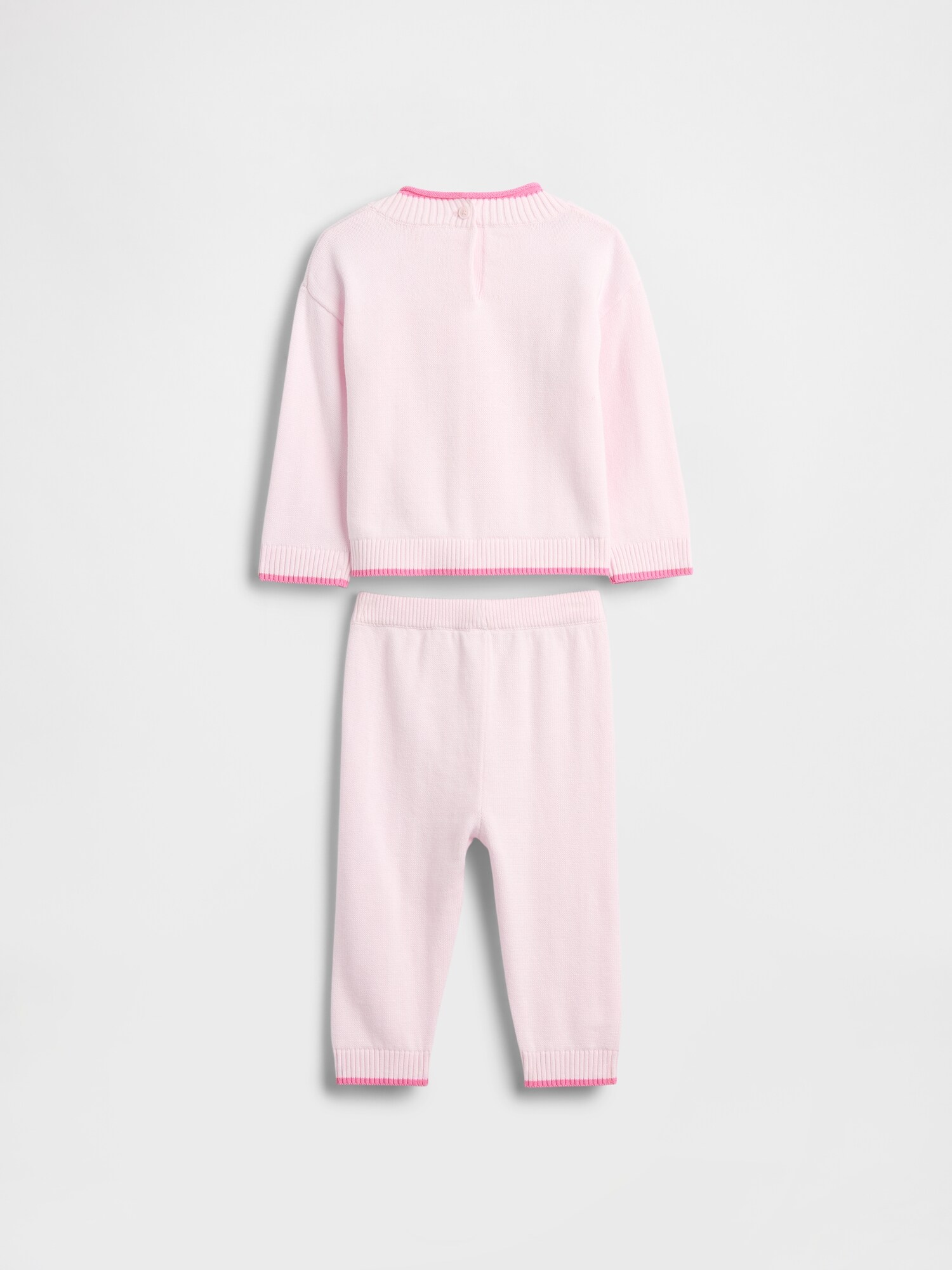 ハート ニットセット (ベビー)-1