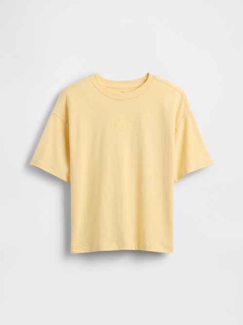 オーバーサイズ GAP1969ロゴ Tシャツ (キッズ)