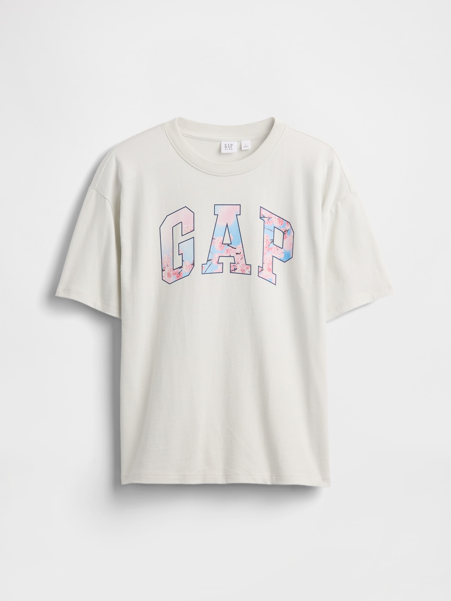 リラックスフィット SAKURA GAPロゴ Tシャツ (キッズ)-0