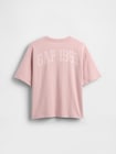 オーバーサイズ GAP1969ロゴ Tシャツ (キッズ)-1