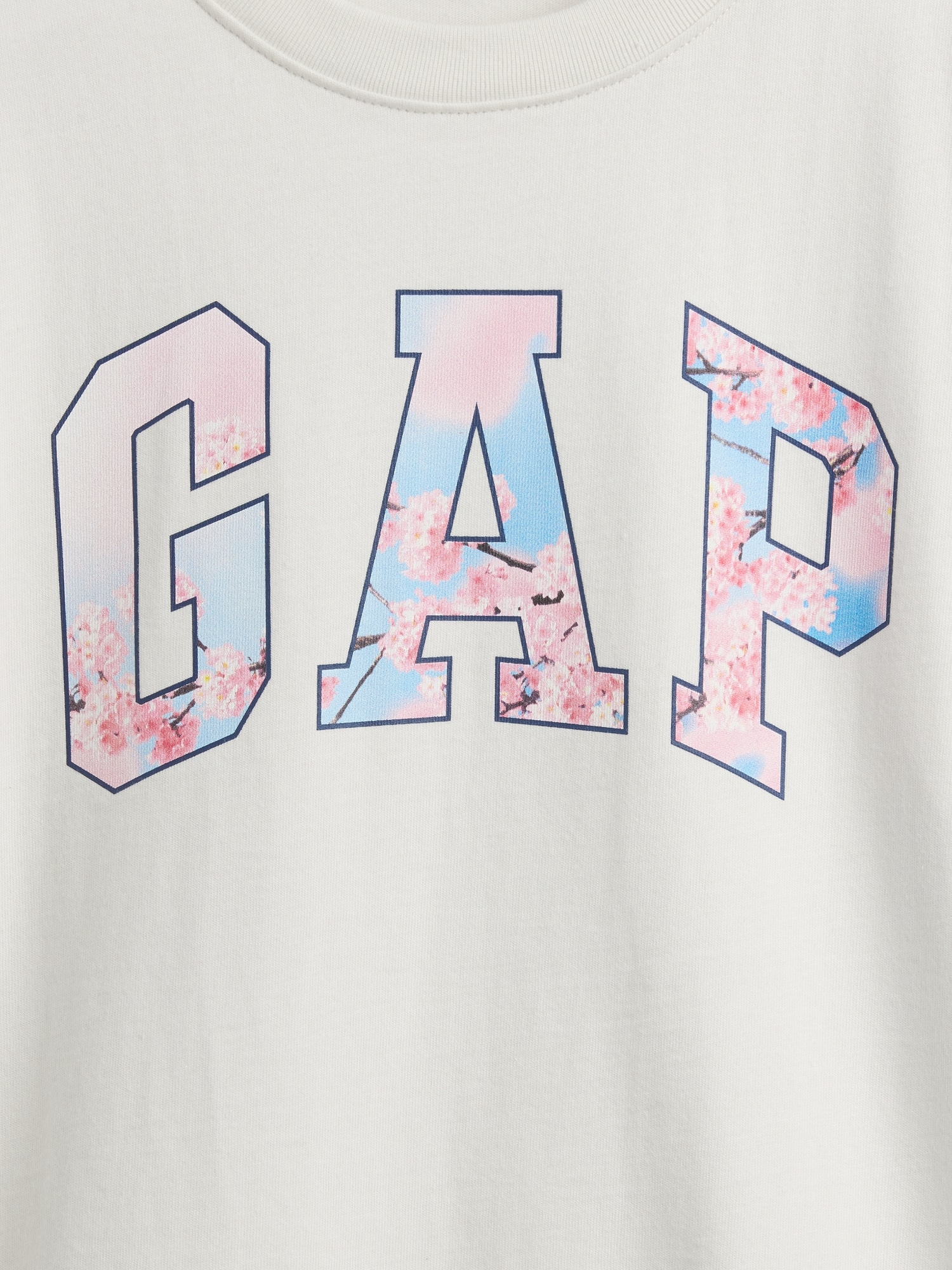 リラックスフィット SAKURA GAPロゴ Tシャツ (キッズ)-2