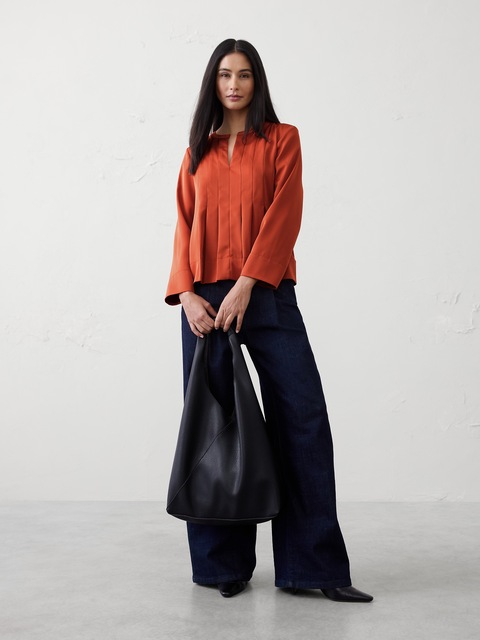 Pleated Swing Top