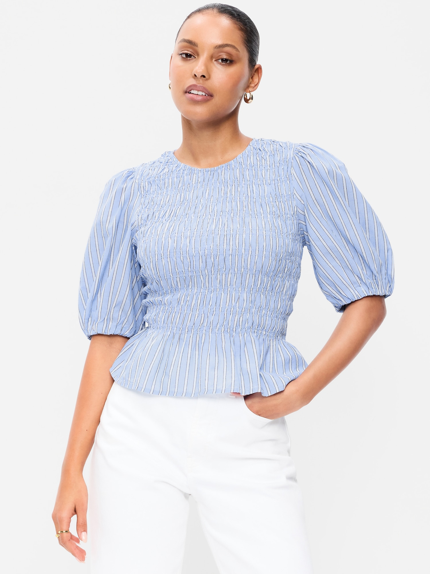 Smocked Waist Tops | Old Navy