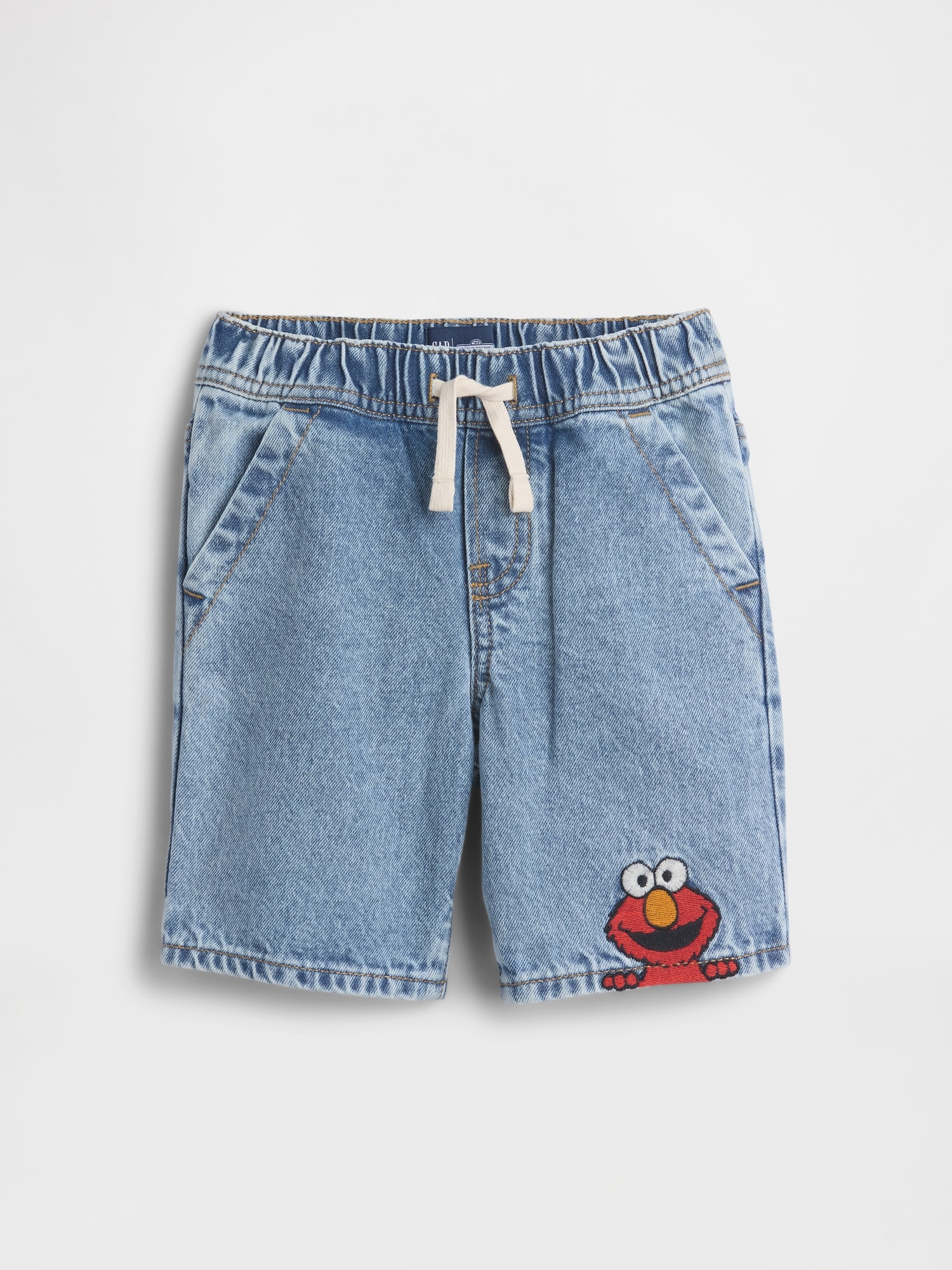 babyGap Sesame Street Pull-On Loose Denim Shorts
