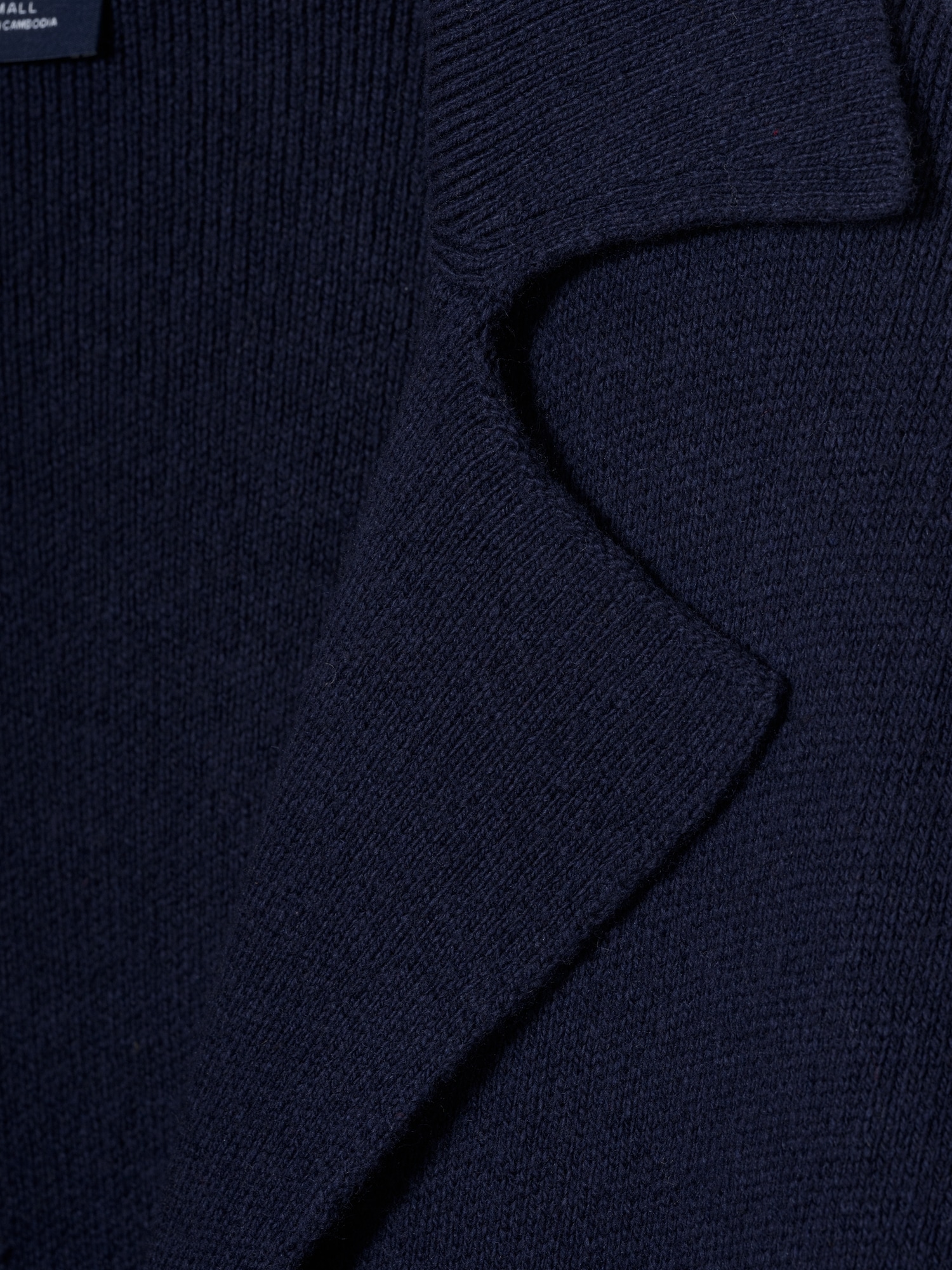 コットンブレンド カーディガンコート-5