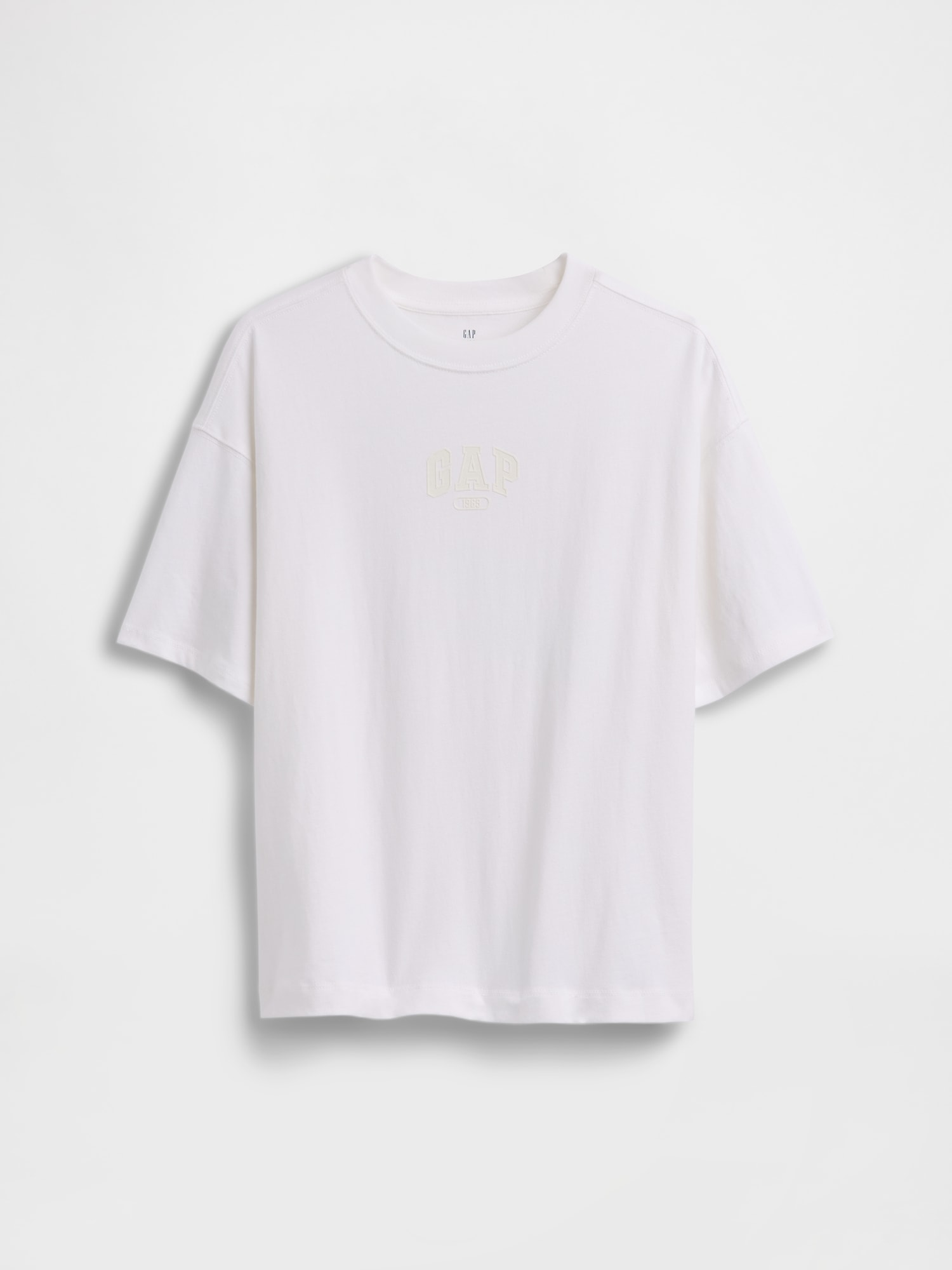 オーバーサイズ GAP1969ロゴ Tシャツ (キッズ)-0