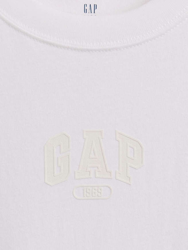 オーバーサイズ GAP1969ロゴ Tシャツ (キッズ)-2