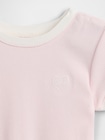 babyGap GAPロゴ リブ リンガーTシャツ-2
