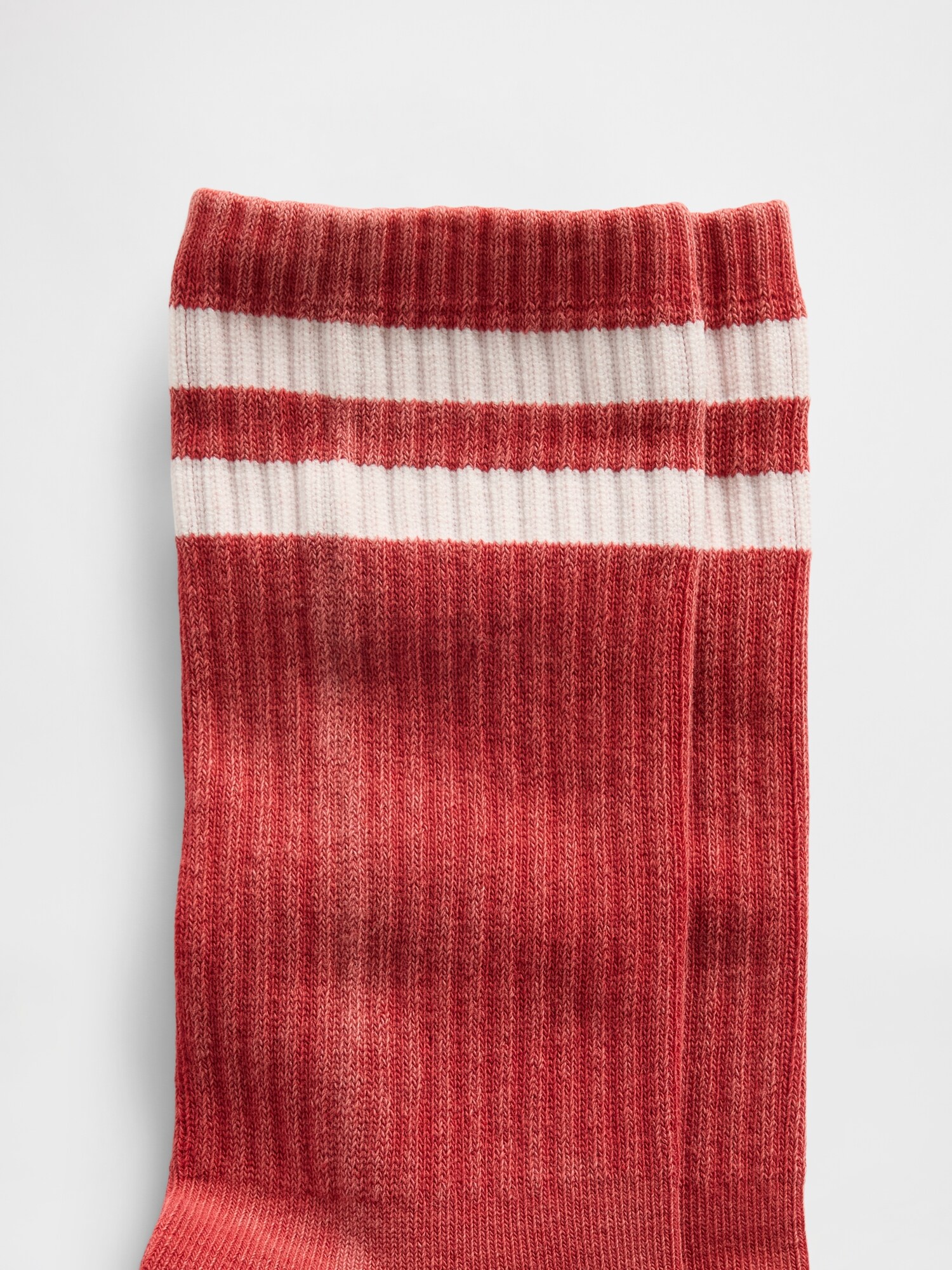 バーシティスタイル クルーソックス-1