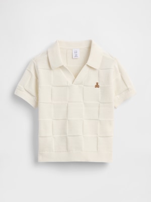 ジョニーカラー ブロックチェック セーター