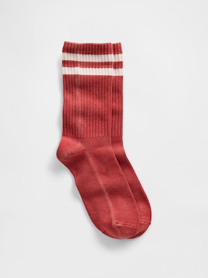 バーシティスタイル クルーソックス