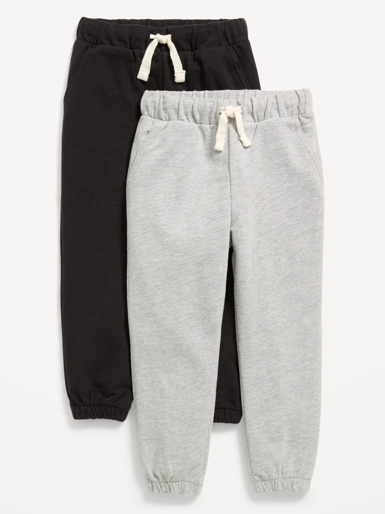 French Terry Joggers 2-Pack for Toddler Boys