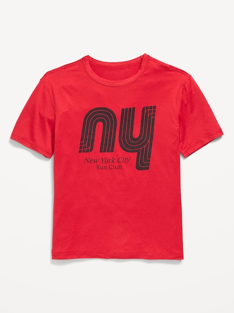 CloudMotion Graphic Performance T-Shirt for Boys