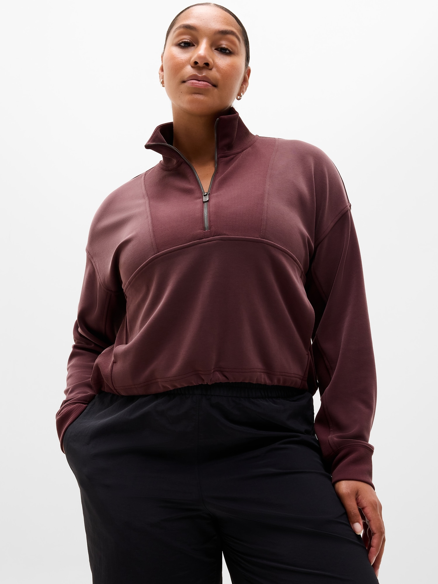 Women's Half Zip Sweatshirts | Athleta Canada