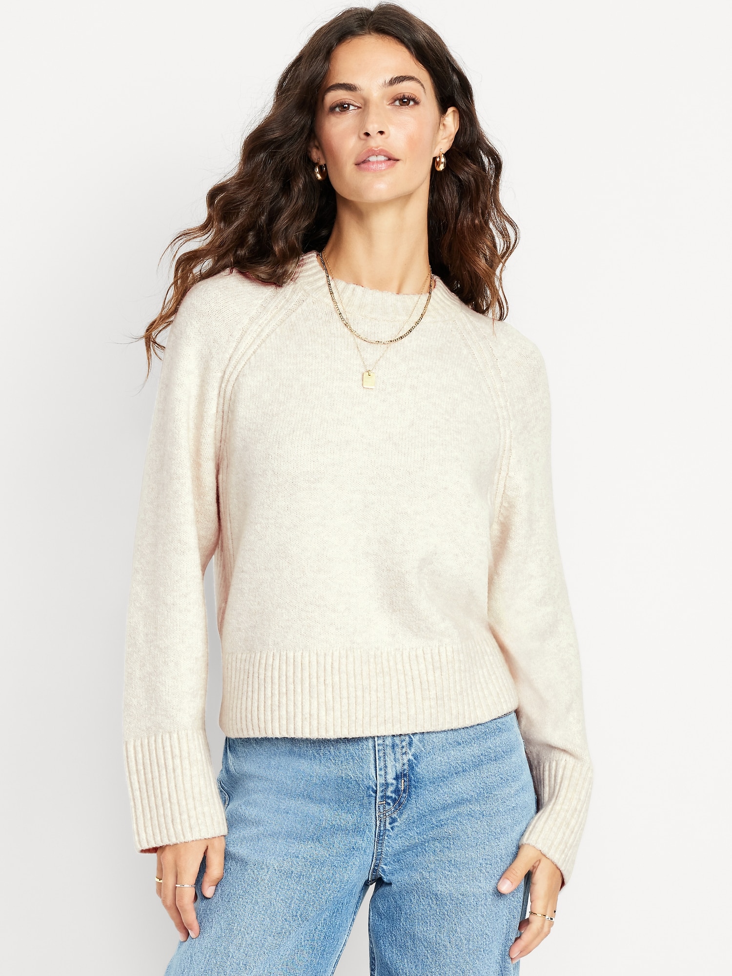 SoSoft Loose Crew-Neck Sweater